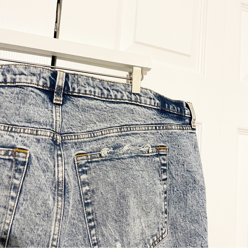 Abercrombie & Fitch The 90s Straight Leg Ultra High Rise Jeans Plus Size 36 22 - Picture 7 of 10